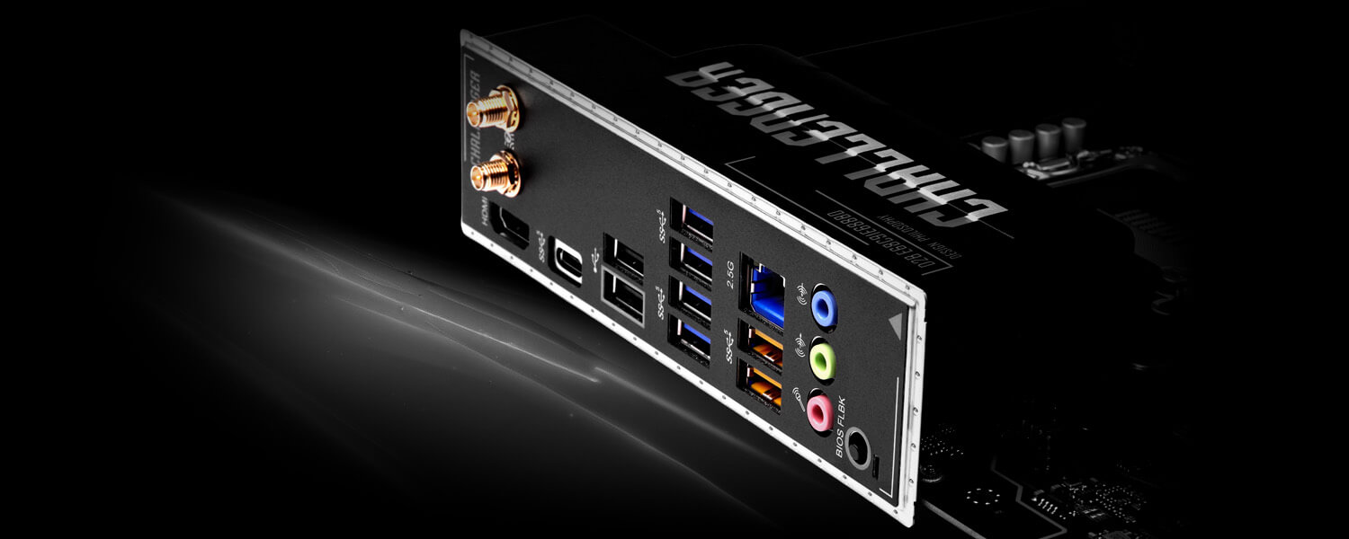 Pre-Installed IO Shield